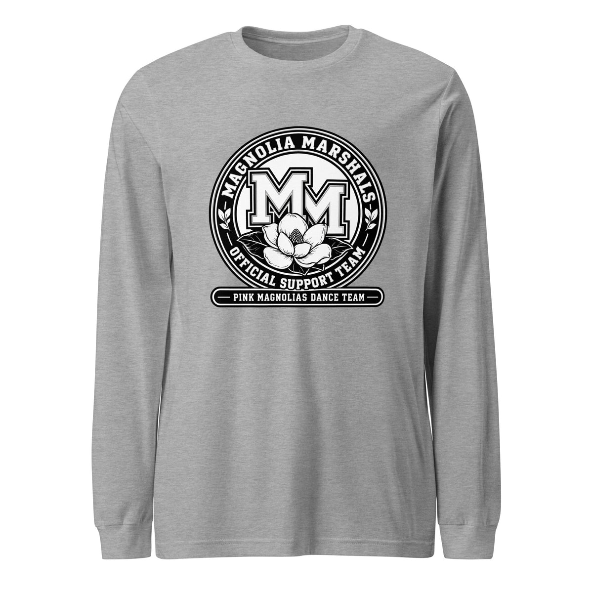 Performance | Long Sleeve Tee | Pink Magnolias Dance | Emblem Logo