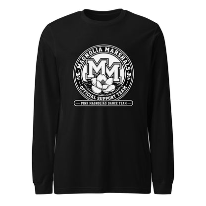Performance | Long Sleeve Tee | Pink Magnolias Dance | Emblem Logo