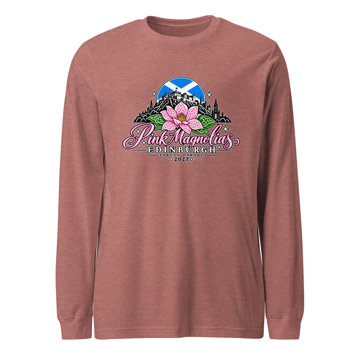 Performance | Long Sleeve Tee | Pink Magnolias Dance | Vanguard Logo