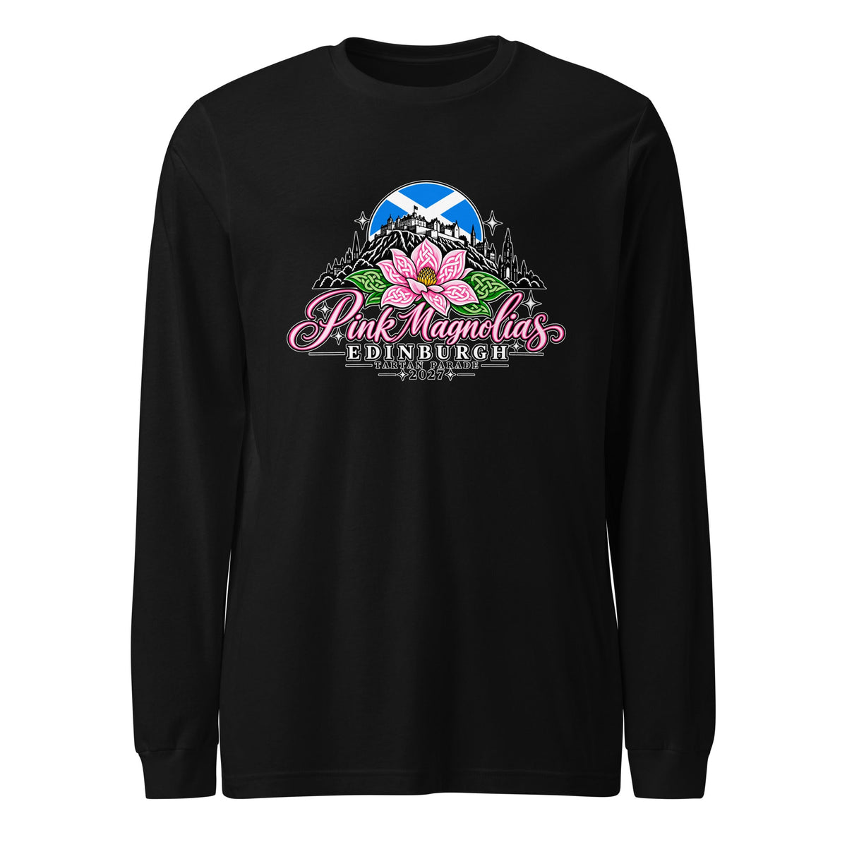 Performance | Long Sleeve Tee | Pink Magnolias Dance | Vanguard Logo