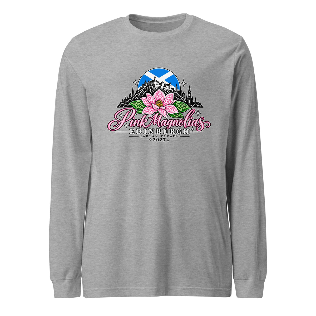 Performance | Long Sleeve Tee | Pink Magnolias Dance | Vanguard Logo
