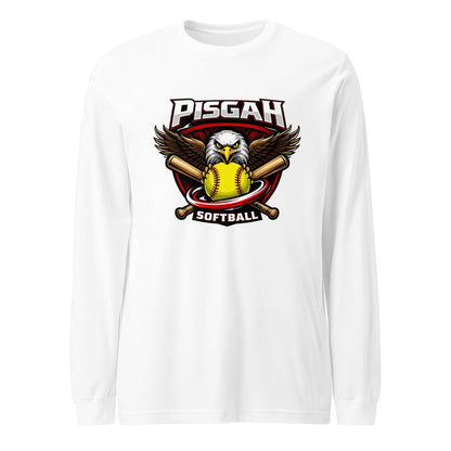 Performance | Long Sleeve Tee | Pisgah Rec League | Eagle Softball Logo