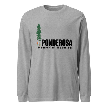 Performance | Long Sleeve Tee | ponderosa reunion | Memorial Logo