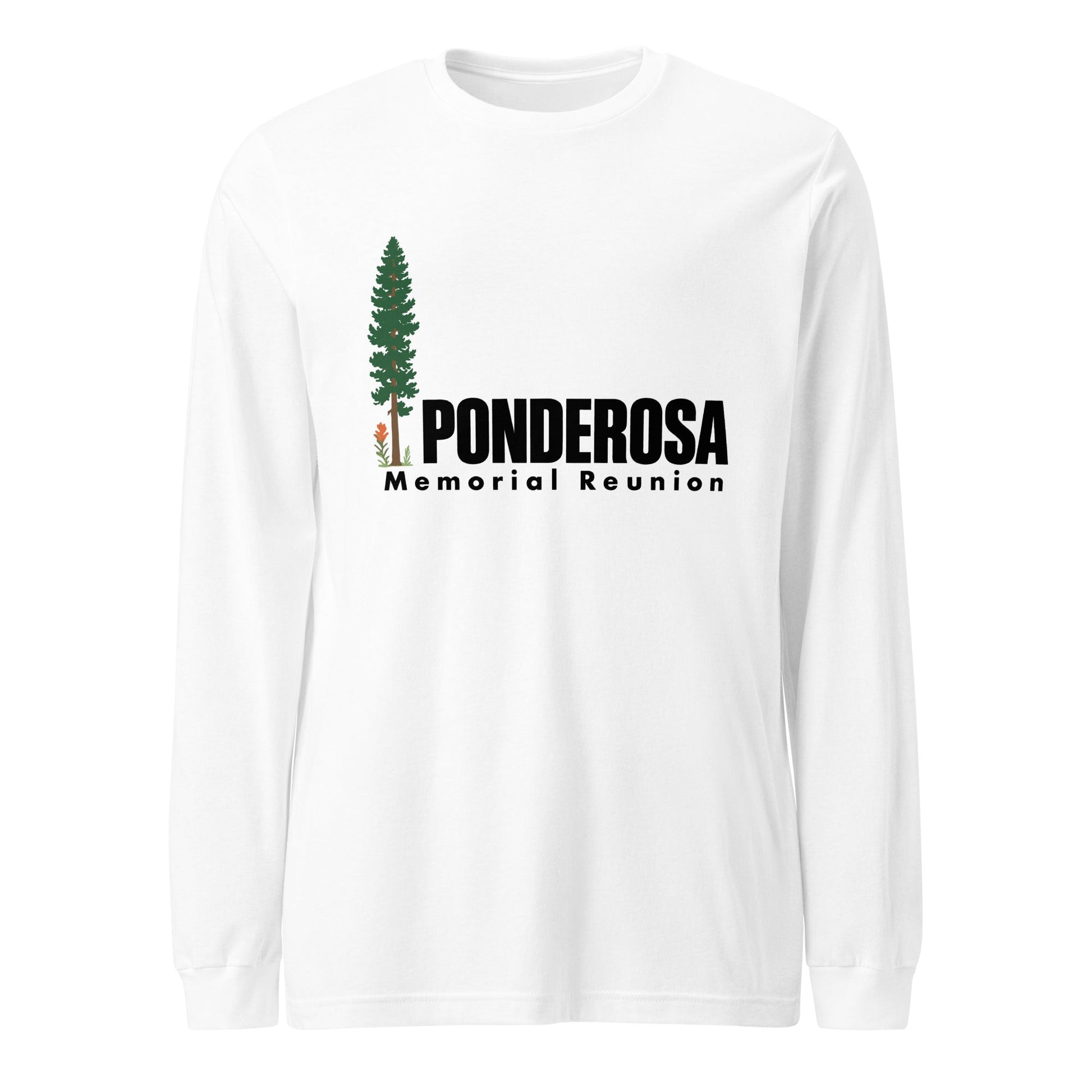 Performance | Long Sleeve Tee | ponderosa reunion | Memorial Logo