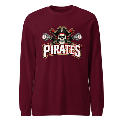 Performance | Long Sleeve Tee | Port City Pirates | Cannonball Portside Logo