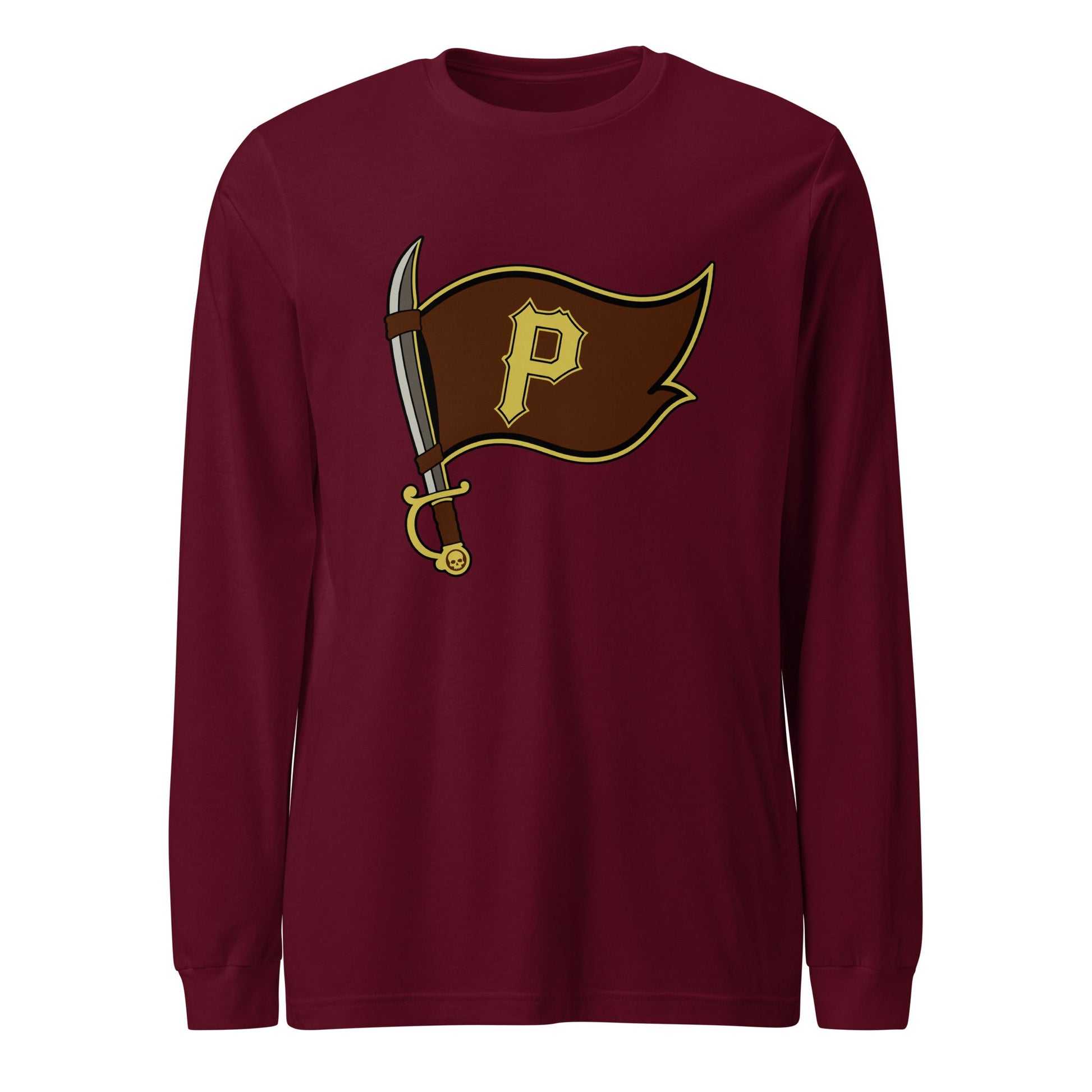Performance | Long Sleeve Tee | Port City Pirates | Vanguard Flag Logo