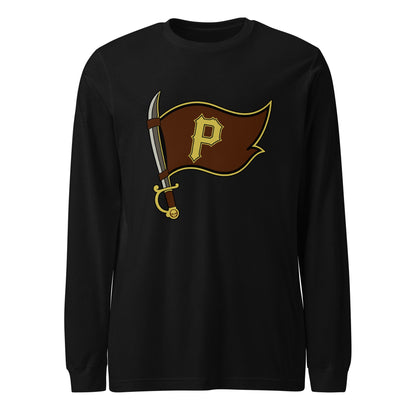Performance | Long Sleeve Tee | Port City Pirates | Vanguard Flag Logo