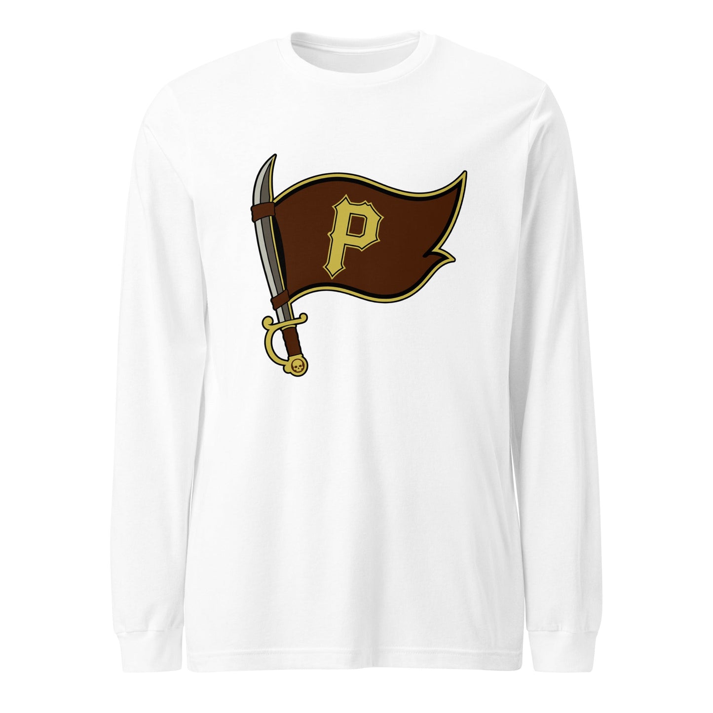 Performance | Long Sleeve Tee | Port City Pirates | Vanguard Flag Logo