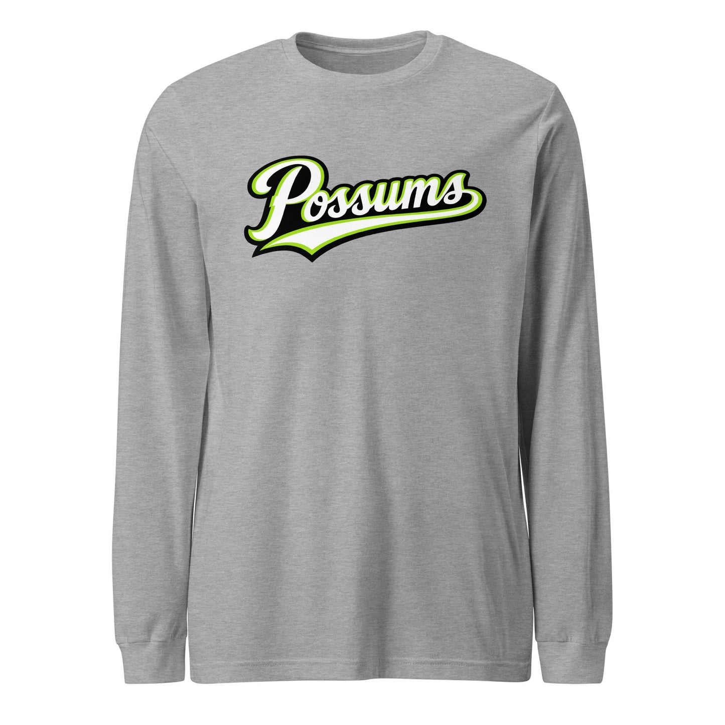 Performance | Long Sleeve Tee | Possums | Script Logo