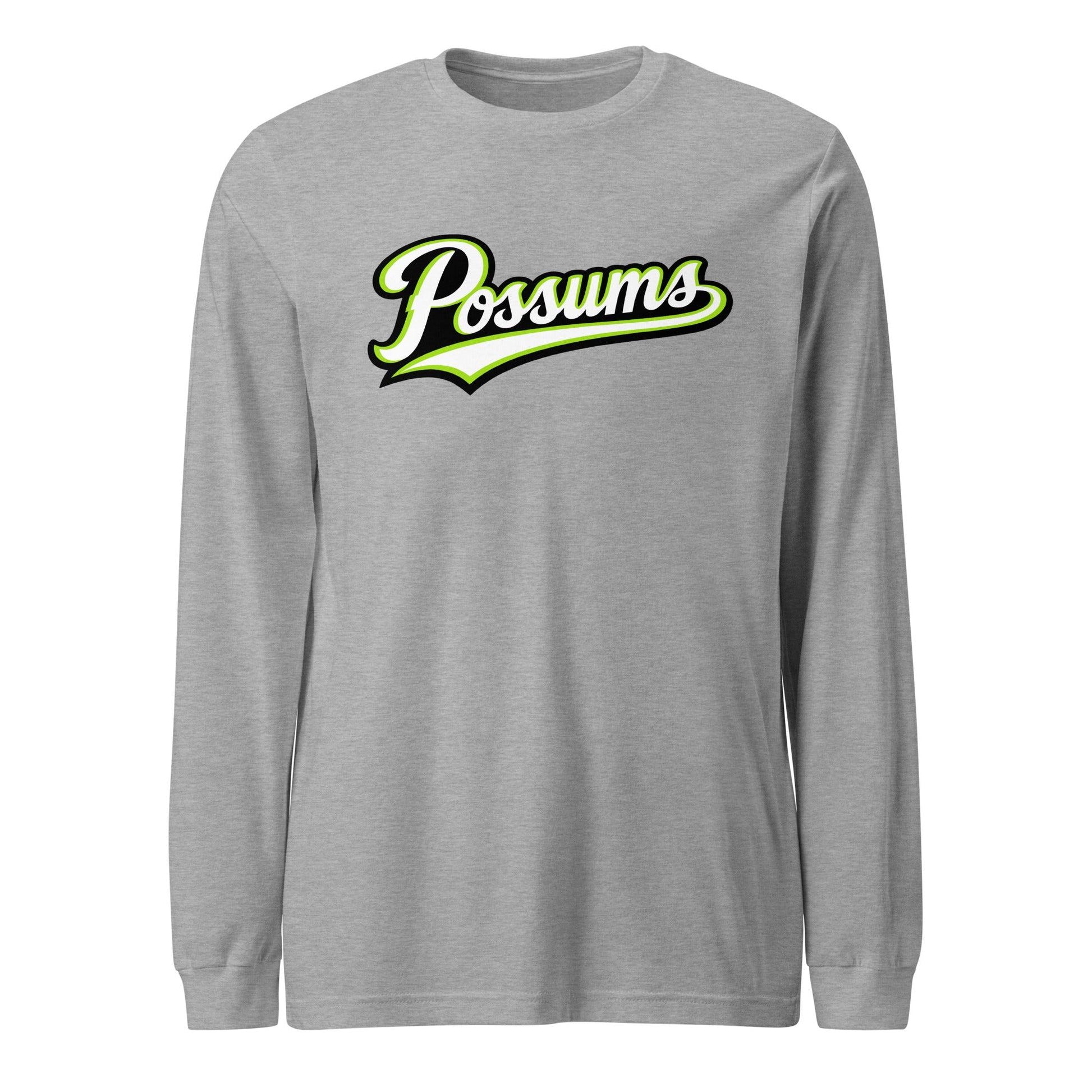 Performance | Long Sleeve Tee | Possums | Script Logo