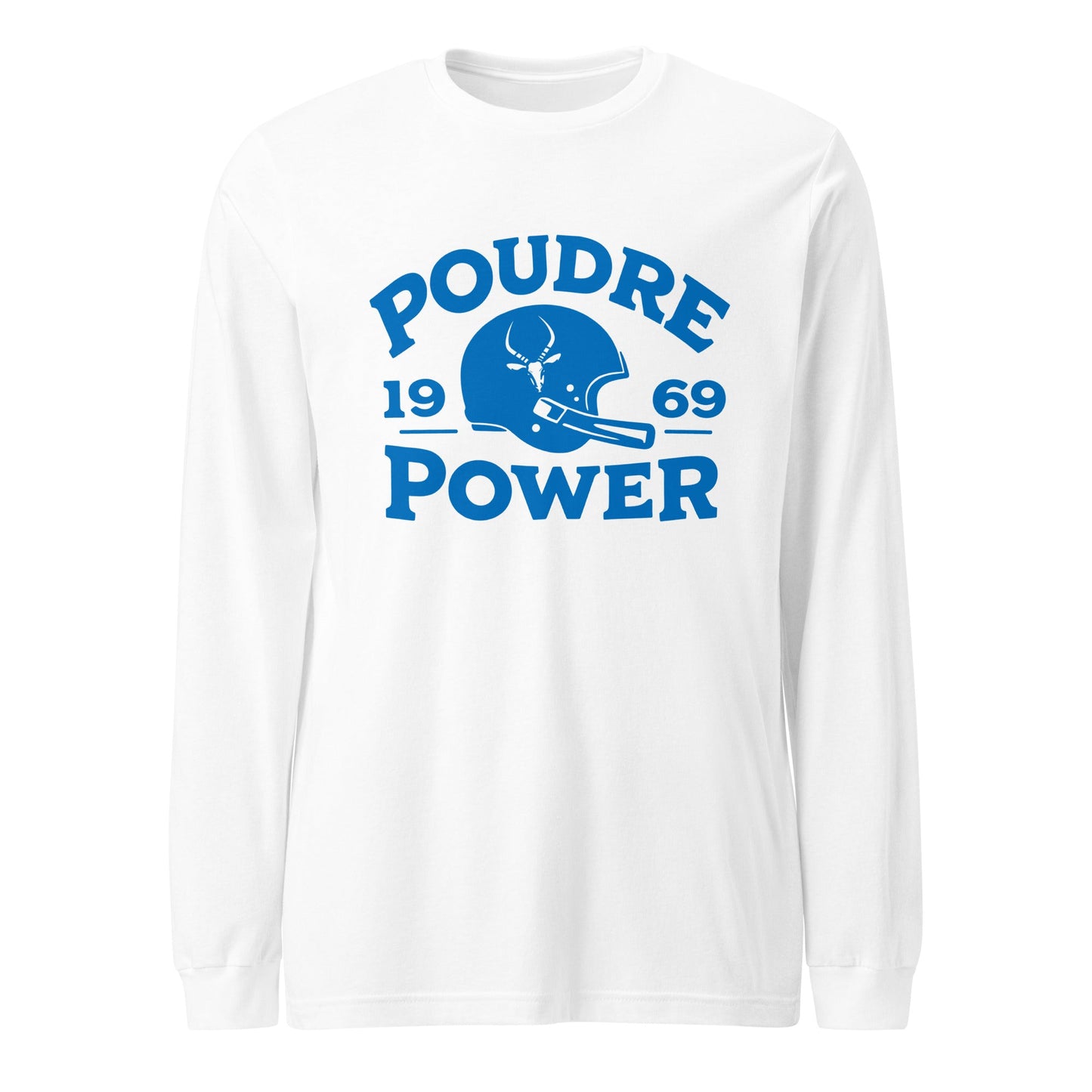 Performance | Long Sleeve Tee | Poudre Football | Crest Logo