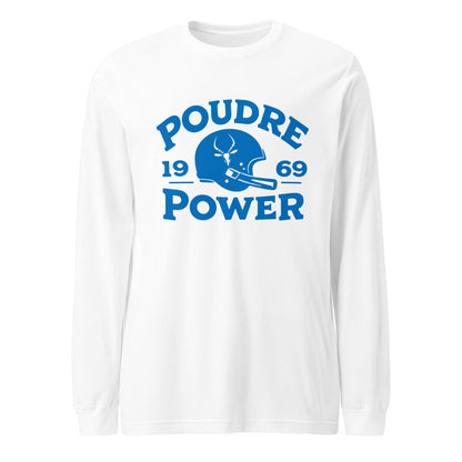 Performance | Long Sleeve Tee | Poudre Football | Crest Logo
