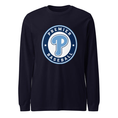 Performance | Long Sleeve Tee | Premier Baseball | Badge Logo