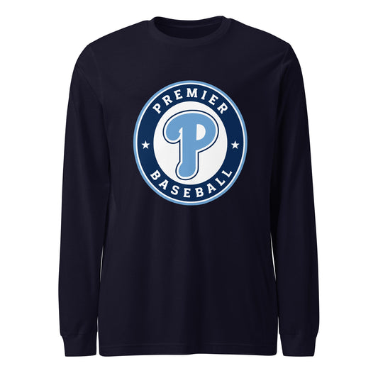 Performance | Long Sleeve Tee | Premier Baseball | Badge Logo