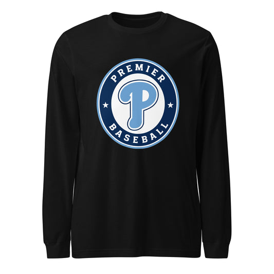 Performance | Long Sleeve Tee | Premier Baseball | Badge Logo
