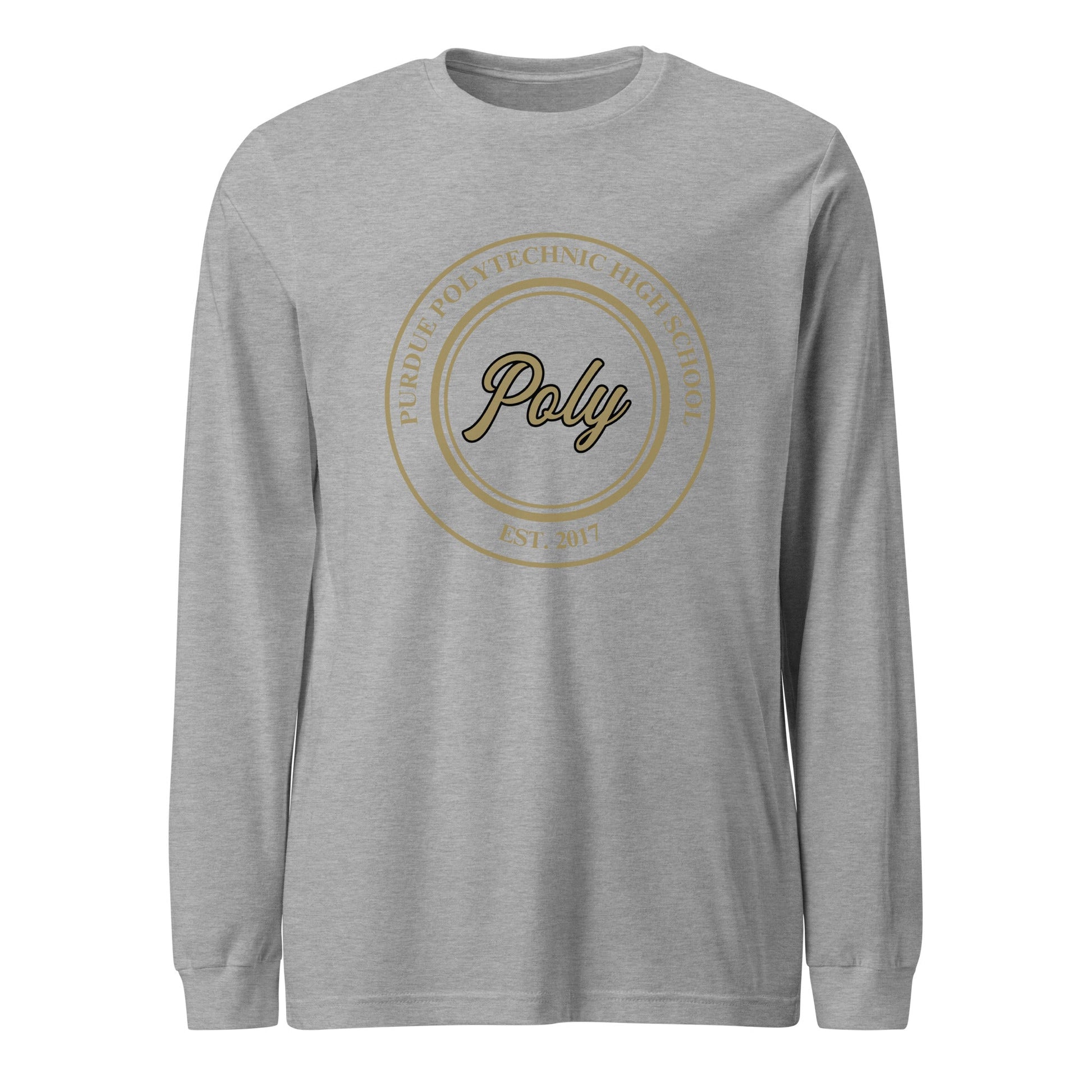 Performance | Long Sleeve Tee | Purdue Polytechnic High School | Poly Seal Logo
