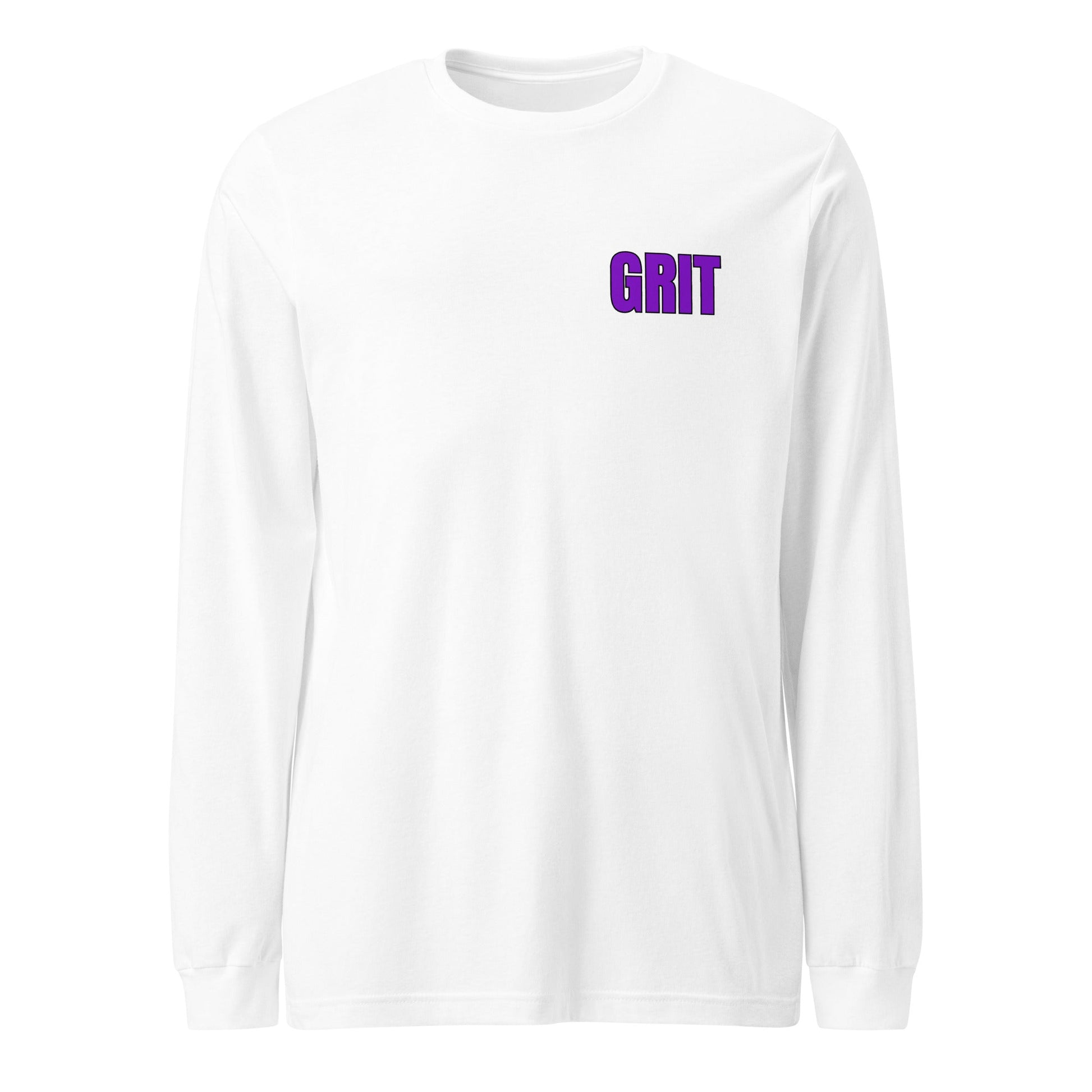 Performance | Long Sleeve Tee | Pure Grit Softball | Purple Logo