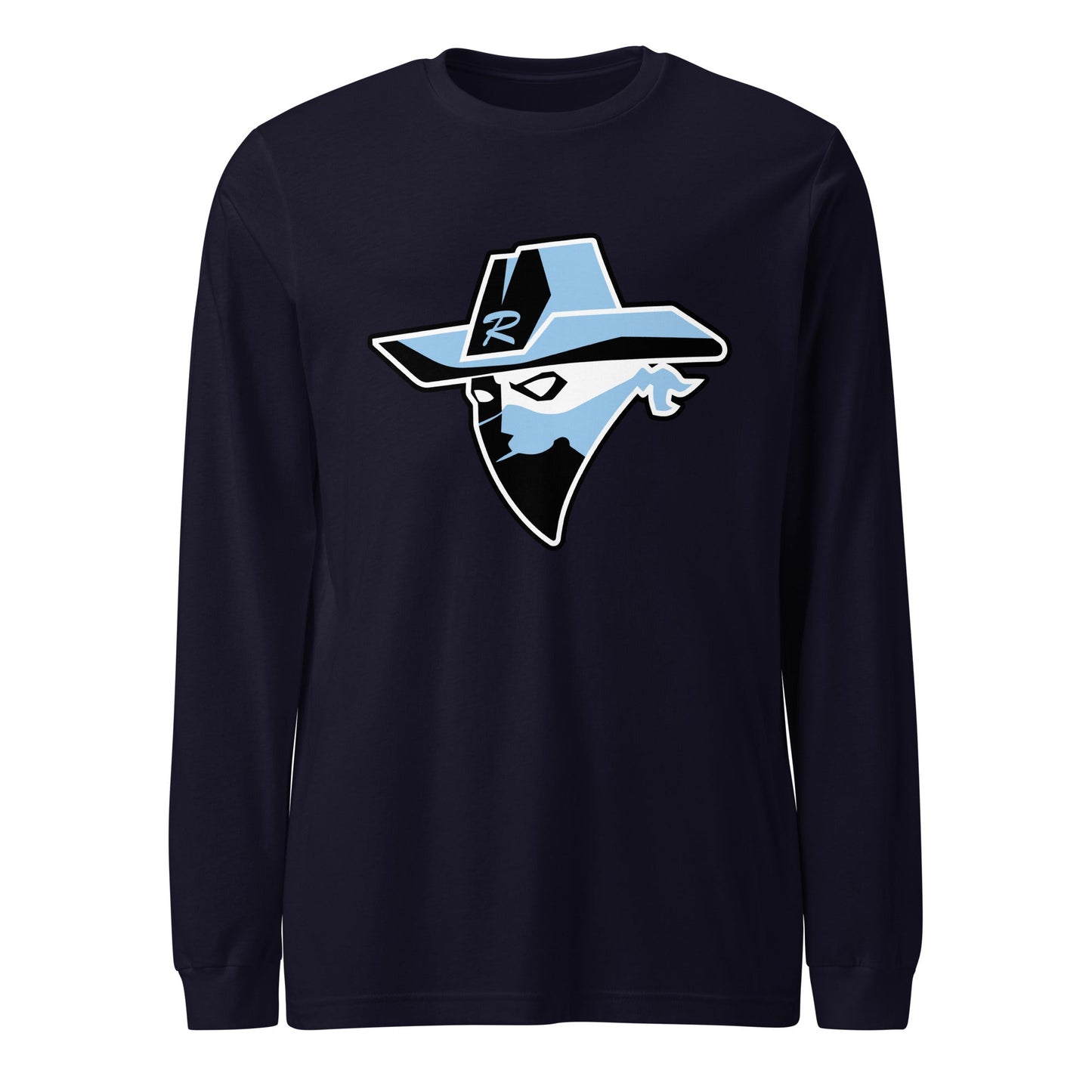 Performance | Long Sleeve Tee | Rebels baseball club | Emblem Logo