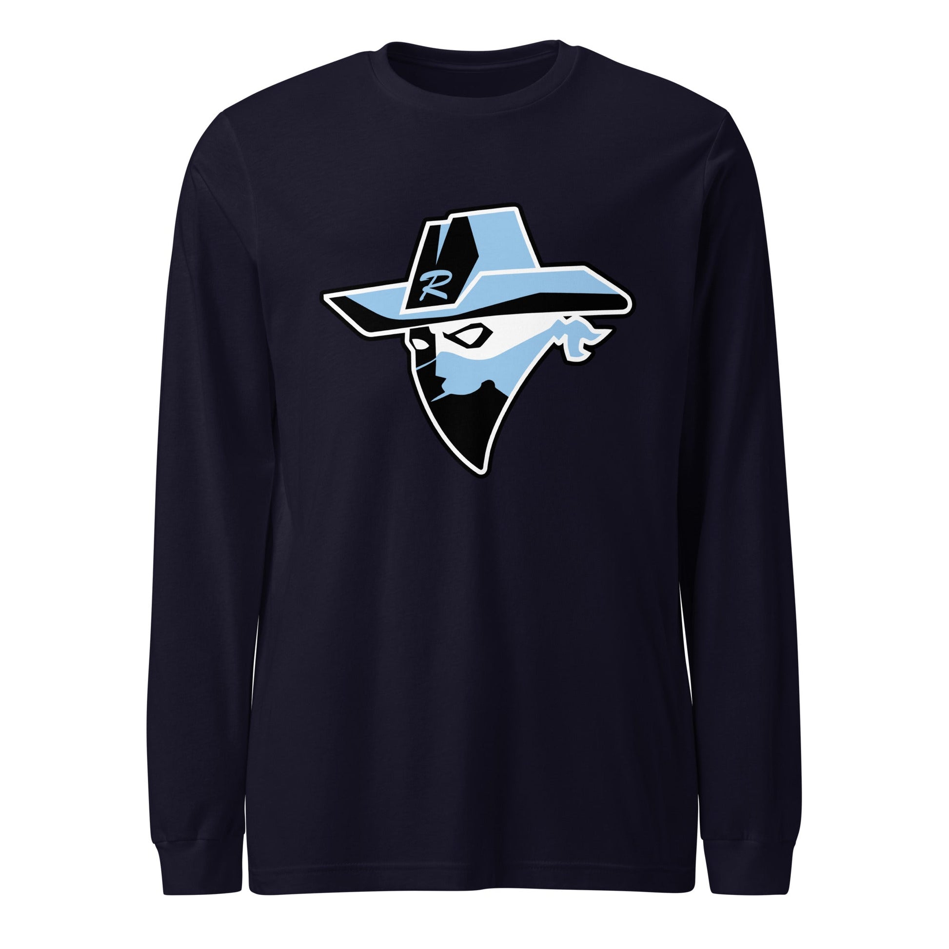 Performance | Long Sleeve Tee | Rebels baseball club | Emblem Logo