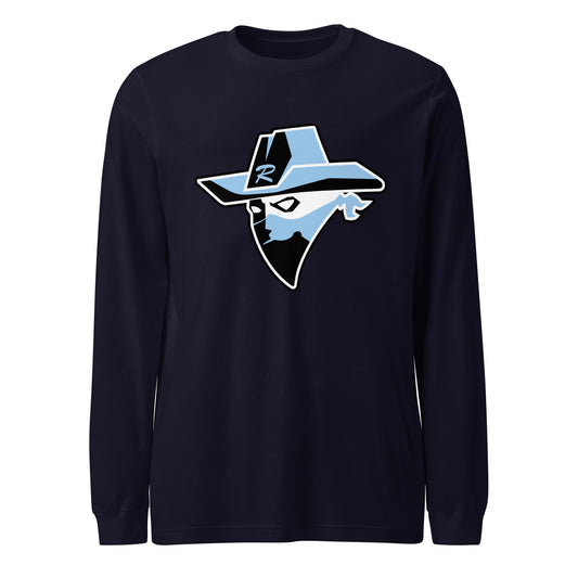Performance | Long Sleeve Tee | Rebels baseball club | Emblem Logo