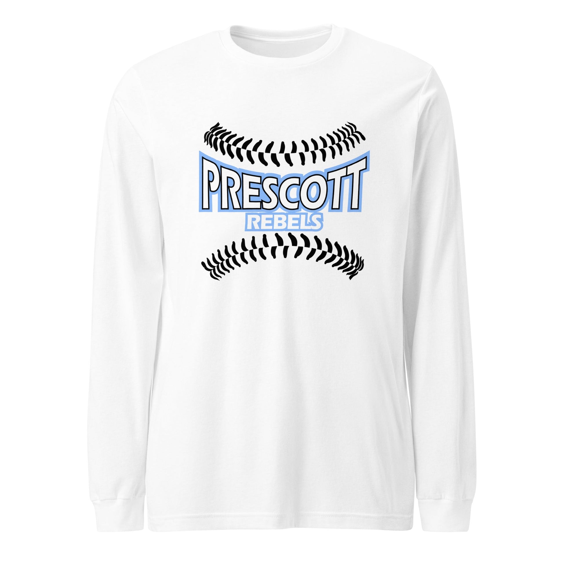 Performance | Long Sleeve Tee | Rebels baseball club | Vanguard Logo
