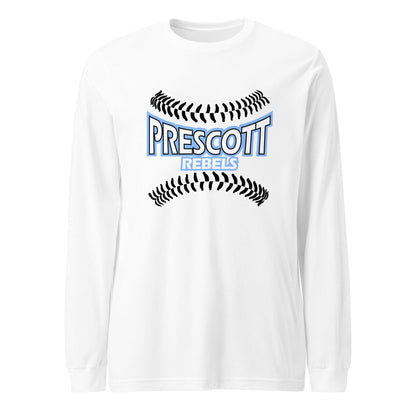 Performance | Long Sleeve Tee | Rebels baseball club | Vanguard Logo
