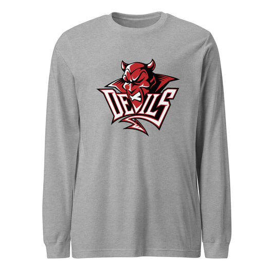 Performance | Long Sleeve Tee | Red Springs Track and Field | Mascot Logo