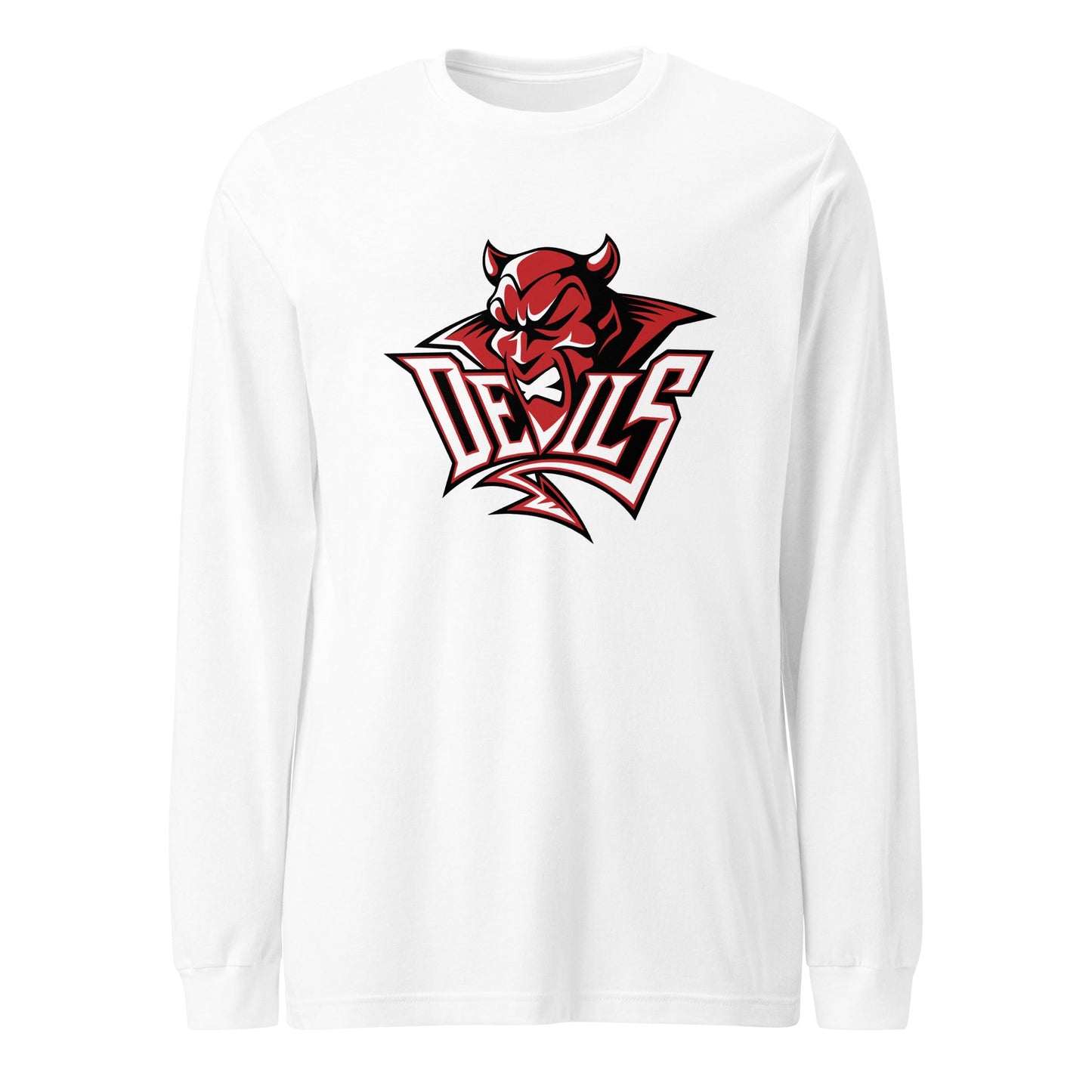 Performance | Long Sleeve Tee | Red Springs Track and Field | Mascot Logo