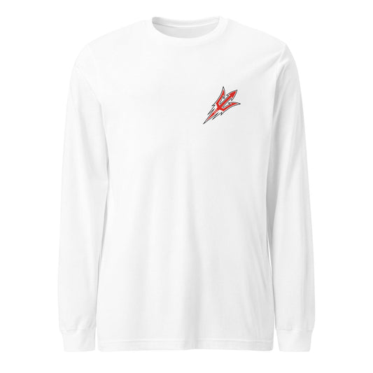 Performance | Long Sleeve Tee | Red Springs Track and Field | Trident Logo