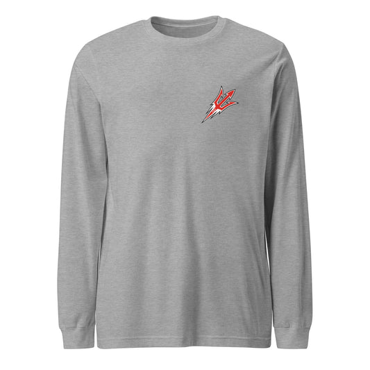 Performance | Long Sleeve Tee | Red Springs Track and Field | Trident Logo