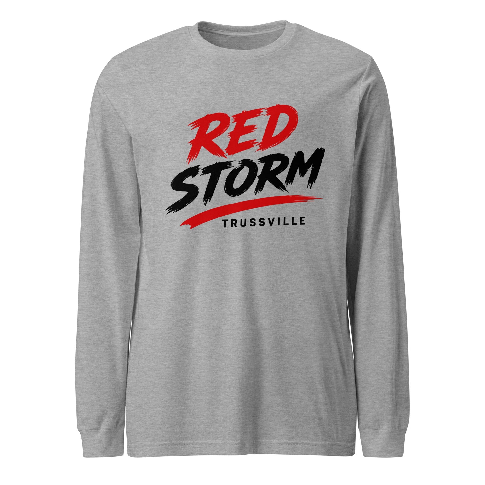 Performance | Long Sleeve Tee | Red Storm | Modern Script Logo