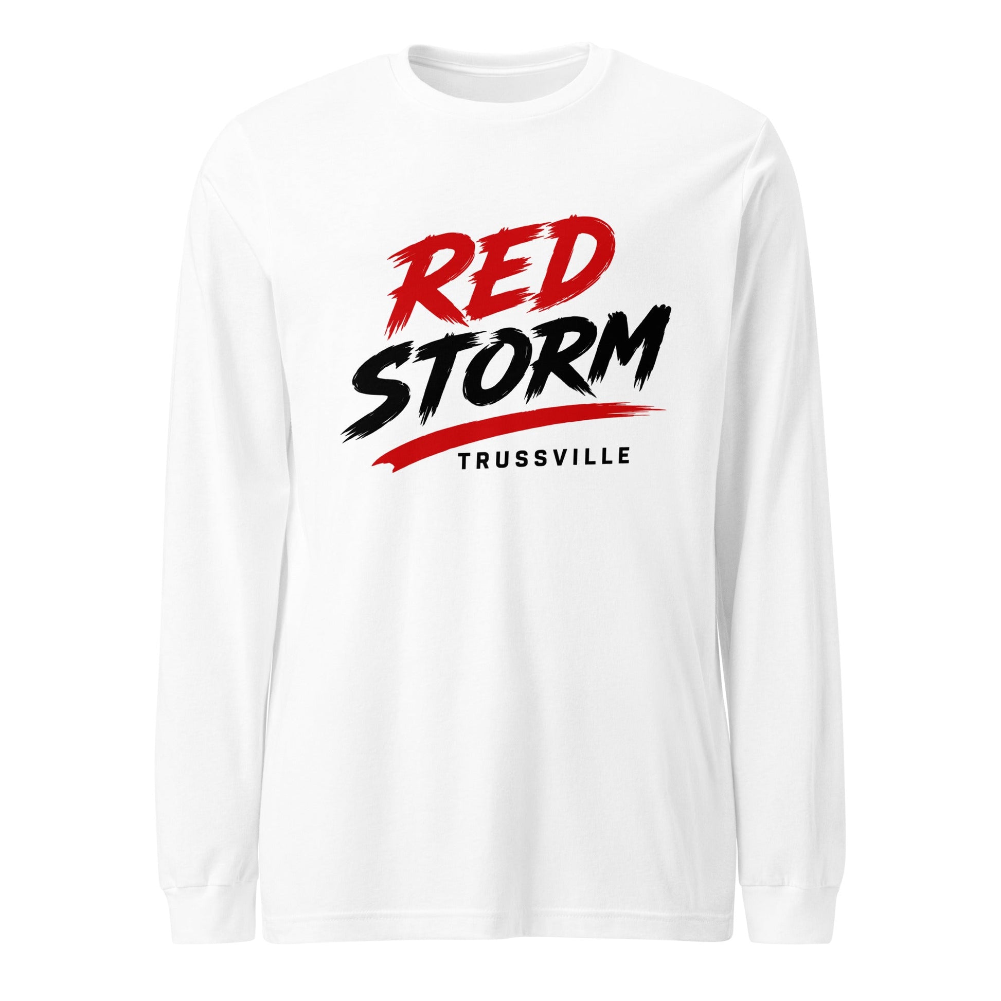 Performance | Long Sleeve Tee | Red Storm | Modern Script Logo