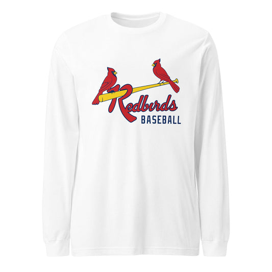 Performance | Long Sleeve Tee | Redbirds | Redbirds Logo