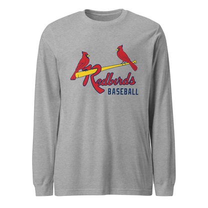 Performance | Long Sleeve Tee | Redbirds | Redbirds Logo