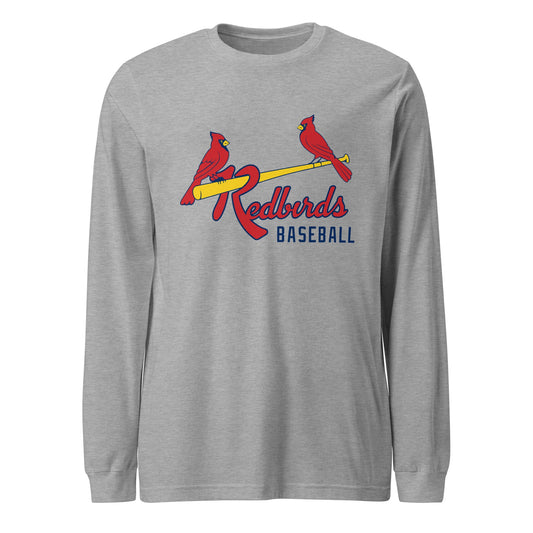 Performance | Long Sleeve Tee | Redbirds | Redbirds Logo