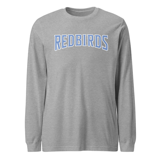 Performance | Long Sleeve Tee | Redbirds | Script Logo