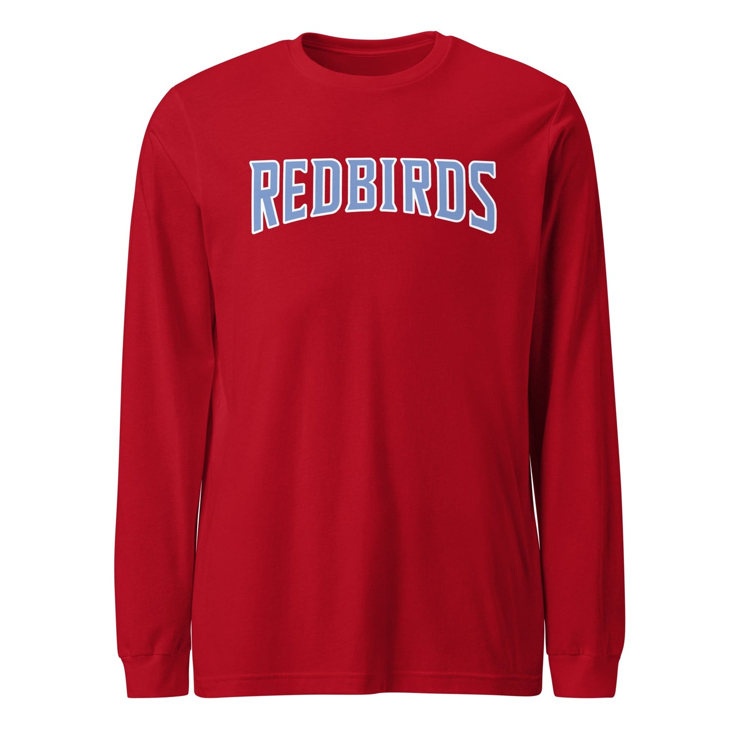 Performance | Long Sleeve Tee | Redbirds | Script Logo