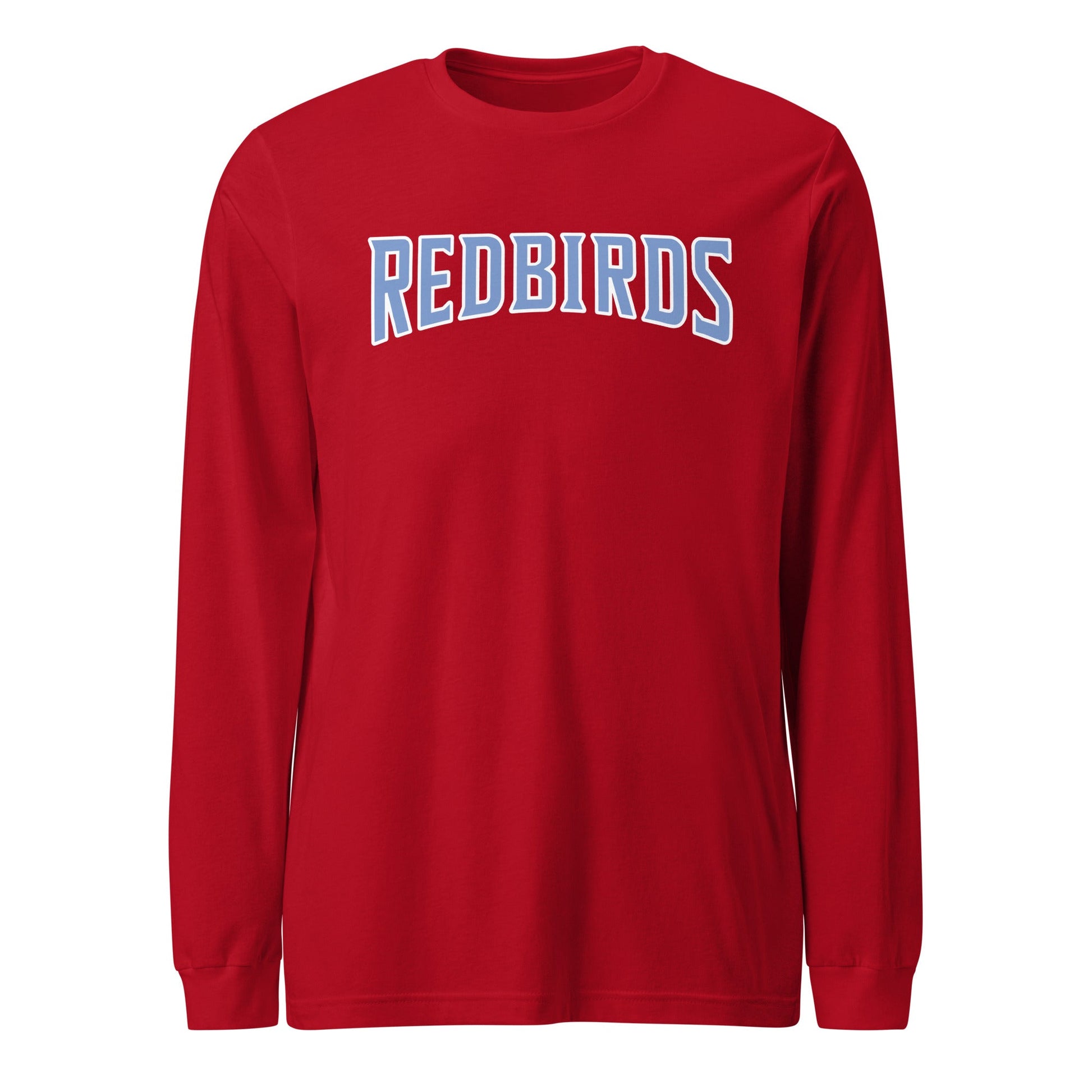 Performance | Long Sleeve Tee | Redbirds | Script Logo