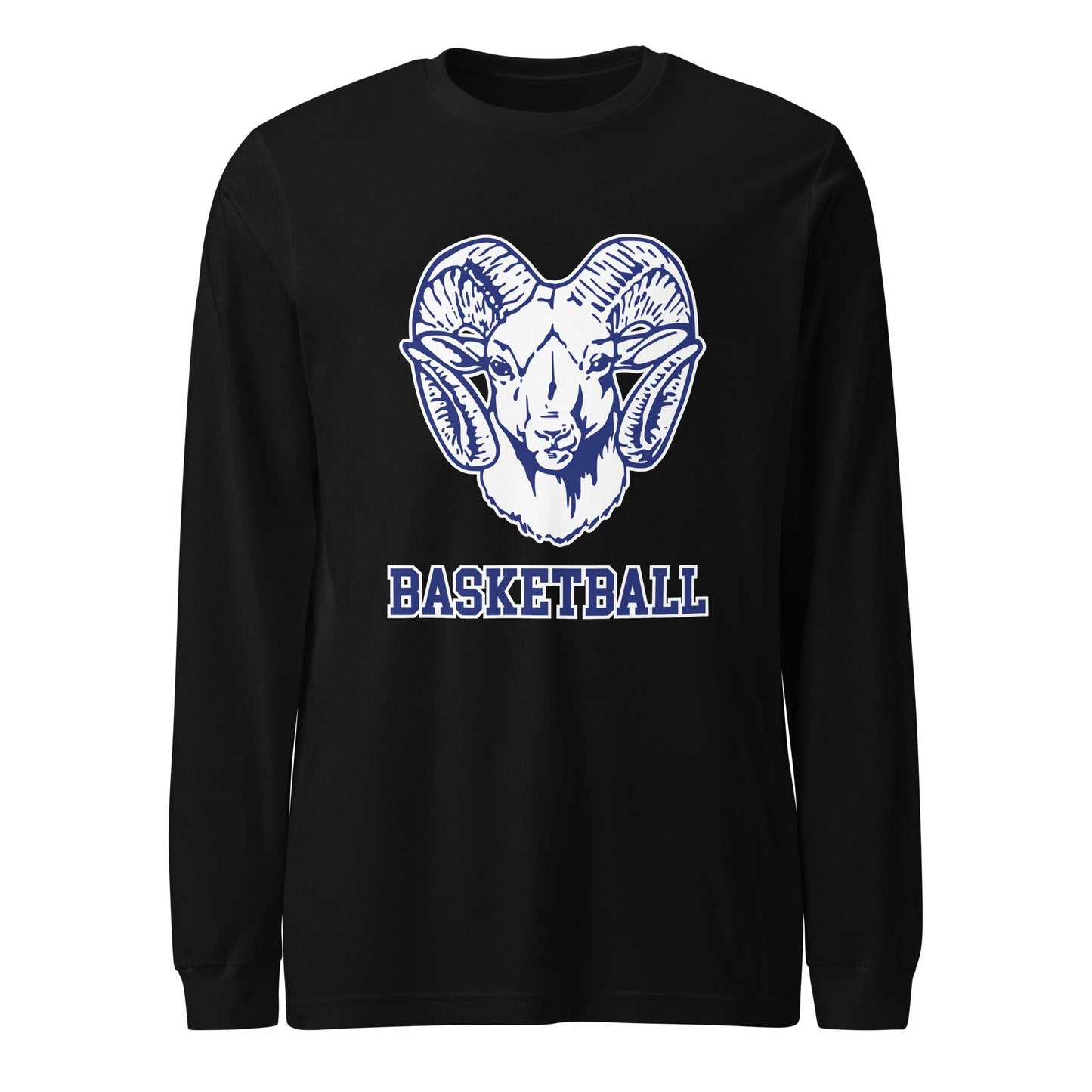 Performance | Long Sleeve Tee | Rensselaer Rams | Basketball Logo