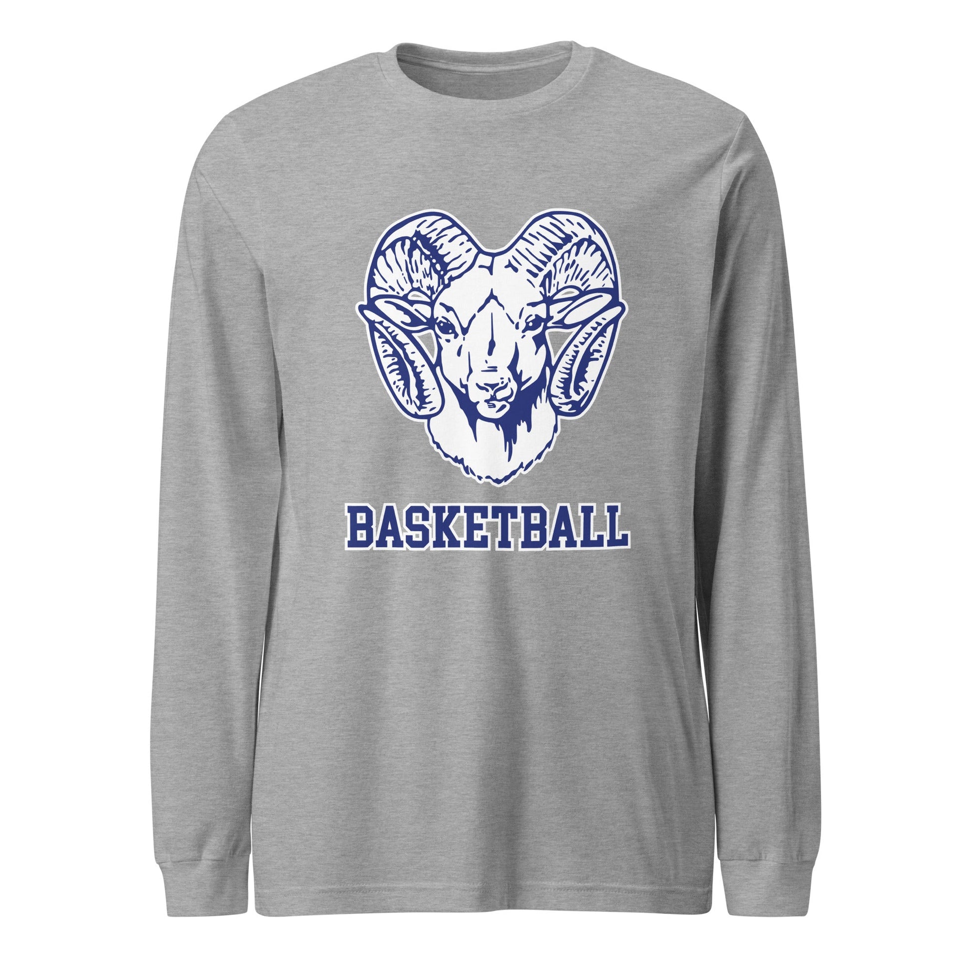 Performance | Long Sleeve Tee | Rensselaer Rams | Basketball Logo