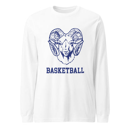 Performance | Long Sleeve Tee | Rensselaer Rams | Basketball Logo