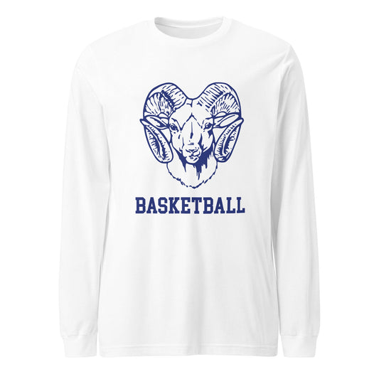 Performance | Long Sleeve Tee | Rensselaer Rams | Basketball Logo