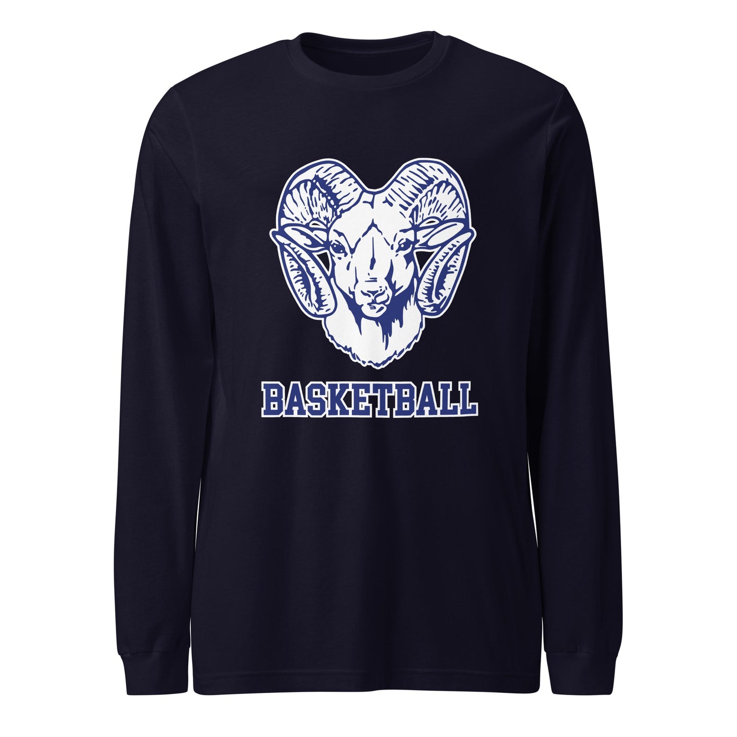 Performance | Long Sleeve Tee | Rensselaer Rams | Basketball Logo