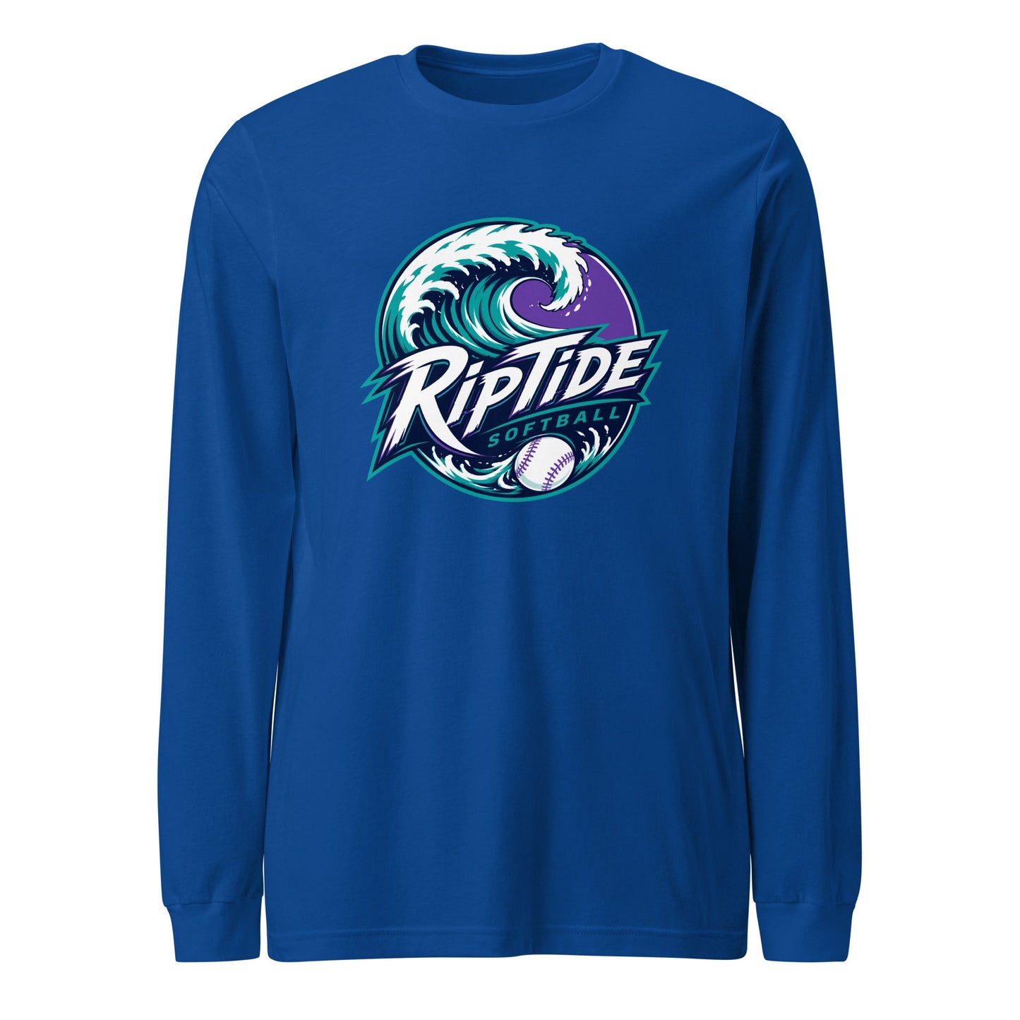 Performance | Long Sleeve Tee | RipTide Softball | Emblem Logo