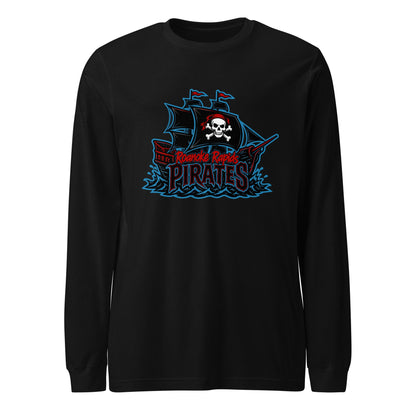 Performance | Long Sleeve Tee | Roanoke Rapids Pirates | Black Sail Battlers Logo