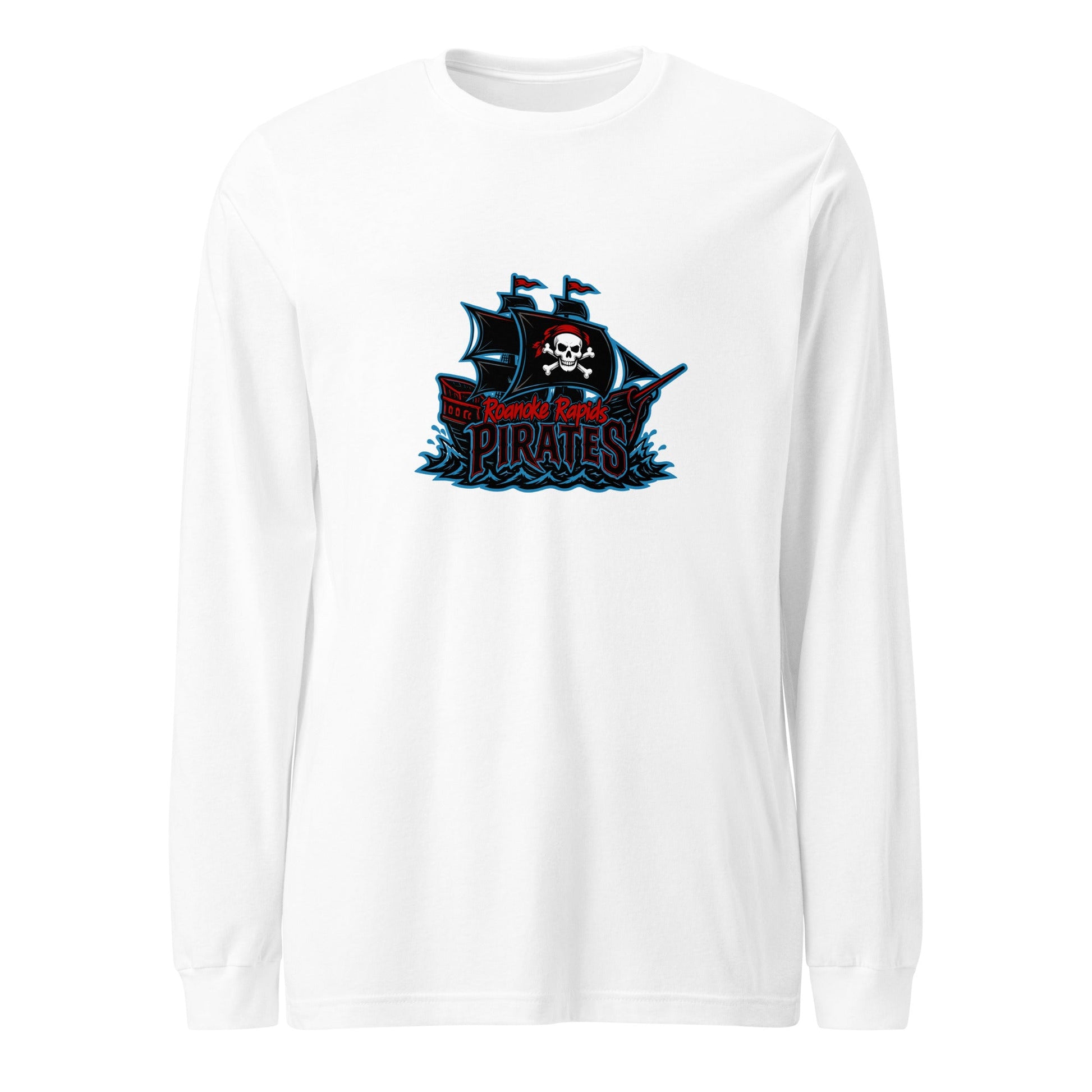 Performance | Long Sleeve Tee | Roanoke Rapids Pirates | Black Sail Battlers Logo
