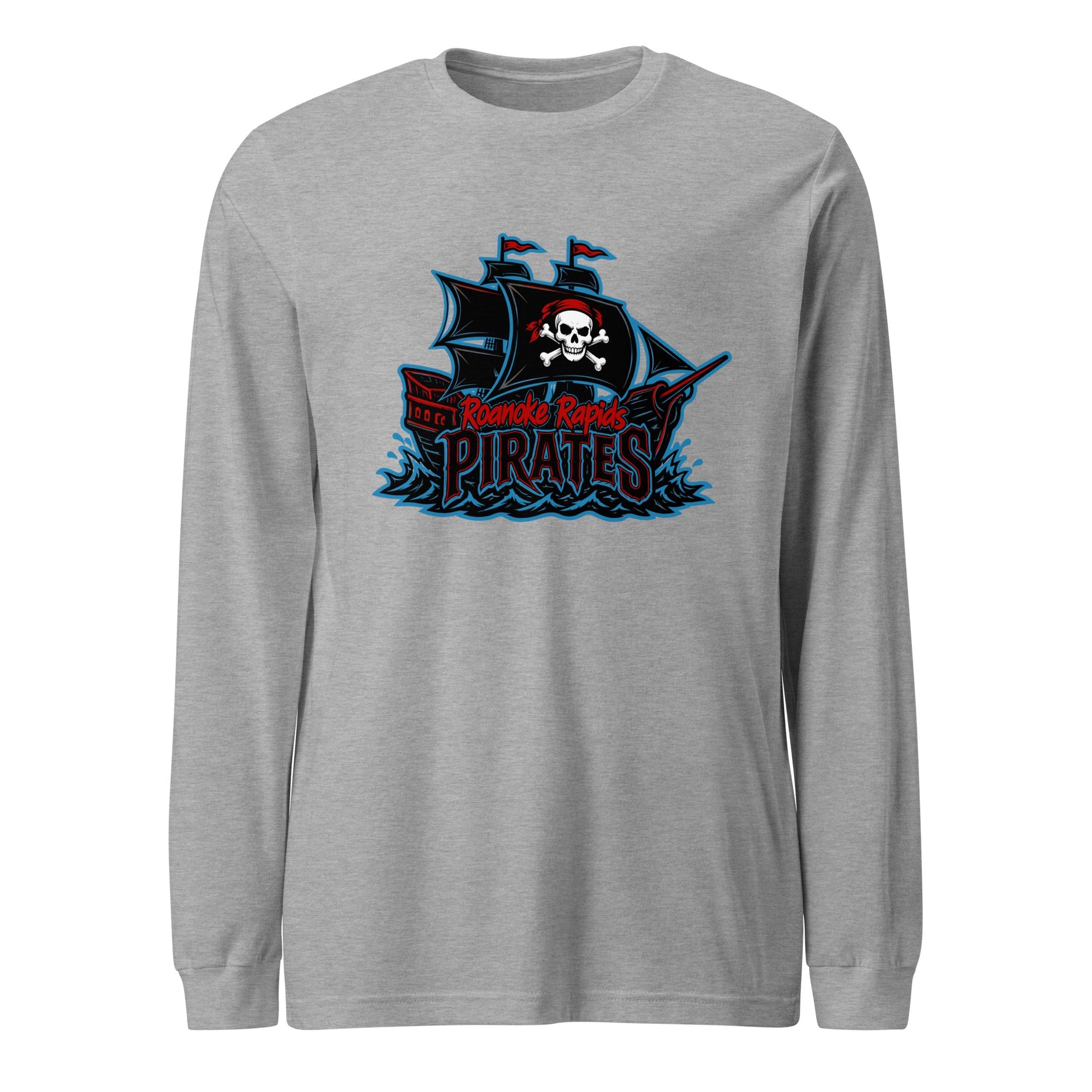 Performance | Long Sleeve Tee | Roanoke Rapids Pirates | Black Sail Battlers Logo