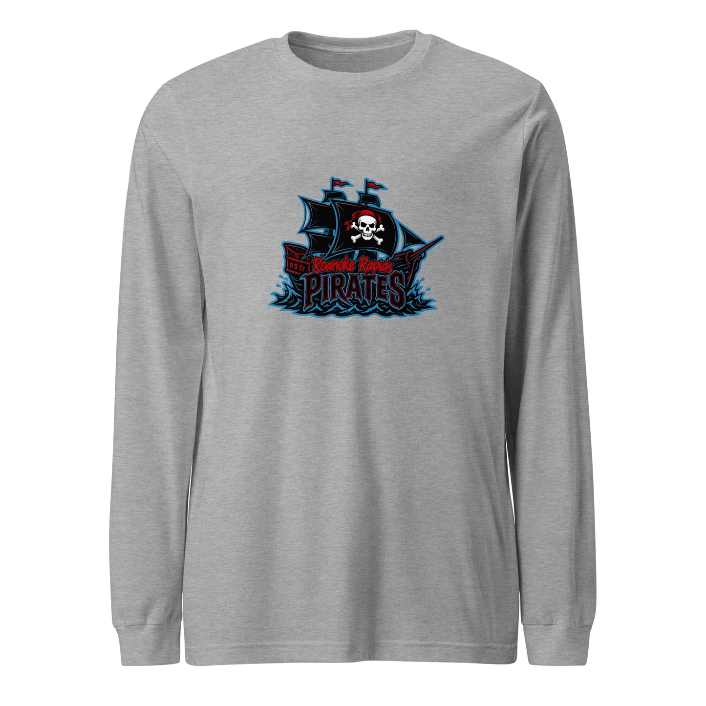 Performance | Long Sleeve Tee | Roanoke Rapids Pirates | Black Sail Battlers Logo