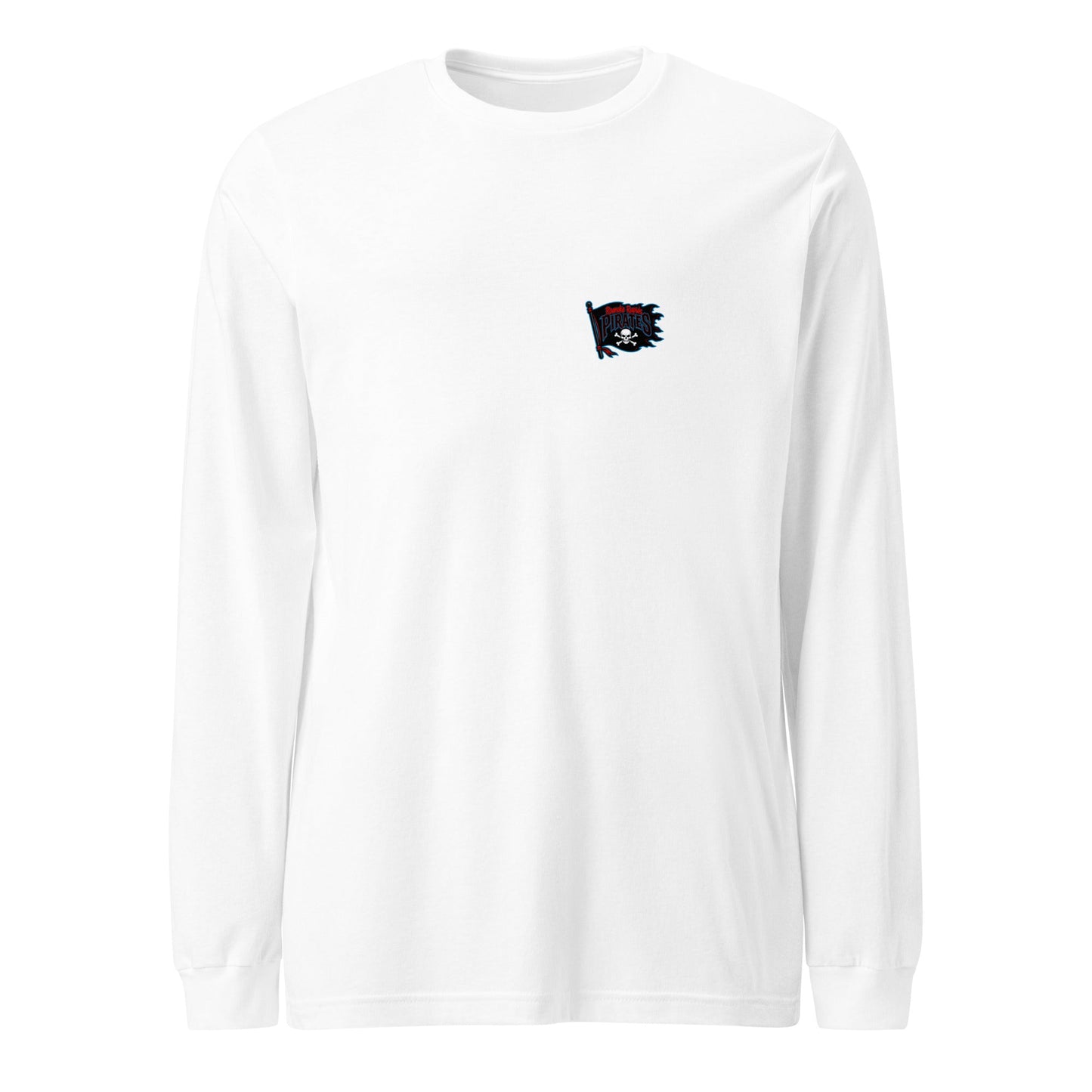 Performance | Long Sleeve Tee | Roanoke Rapids Pirates | Blackwave Flag Logo