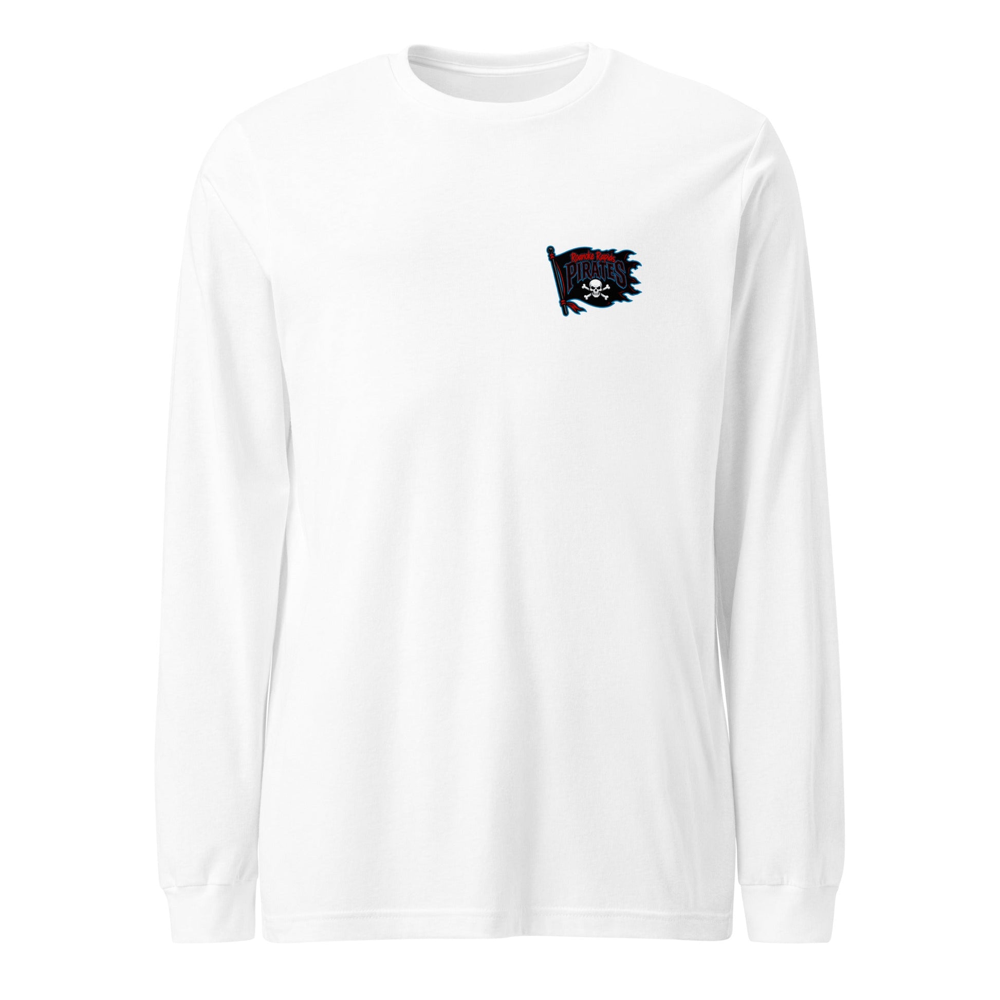 Performance | Long Sleeve Tee | Roanoke Rapids Pirates | Blackwave Flag Logo